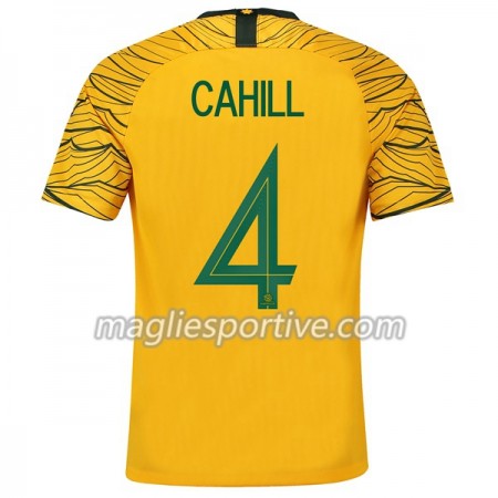 Completo Calcio Australia Cahill 4 Divisa Prima Mondiali 2018